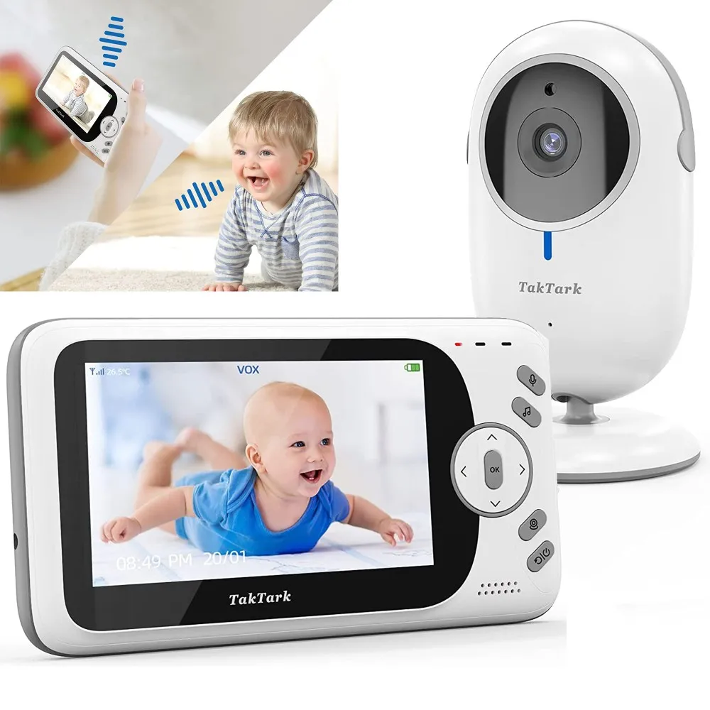 BABY MONITOR VIDEO DIGITALE WIRELESS Q-SX905 MONITOR LCD DA 4.3' BIDIREZIONALE