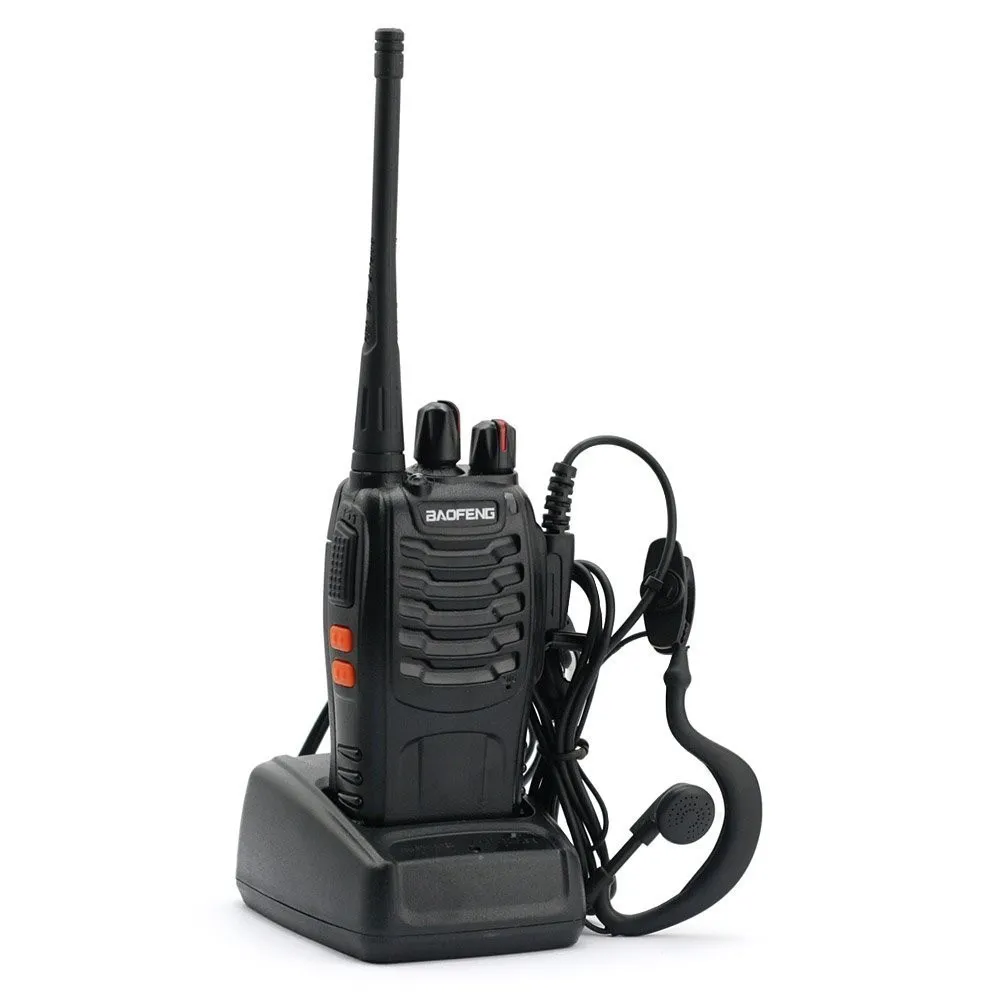 RICETRASMITTENTE BAOFENG BF-888S UHF 2w RADIO WALKIE TALKIE