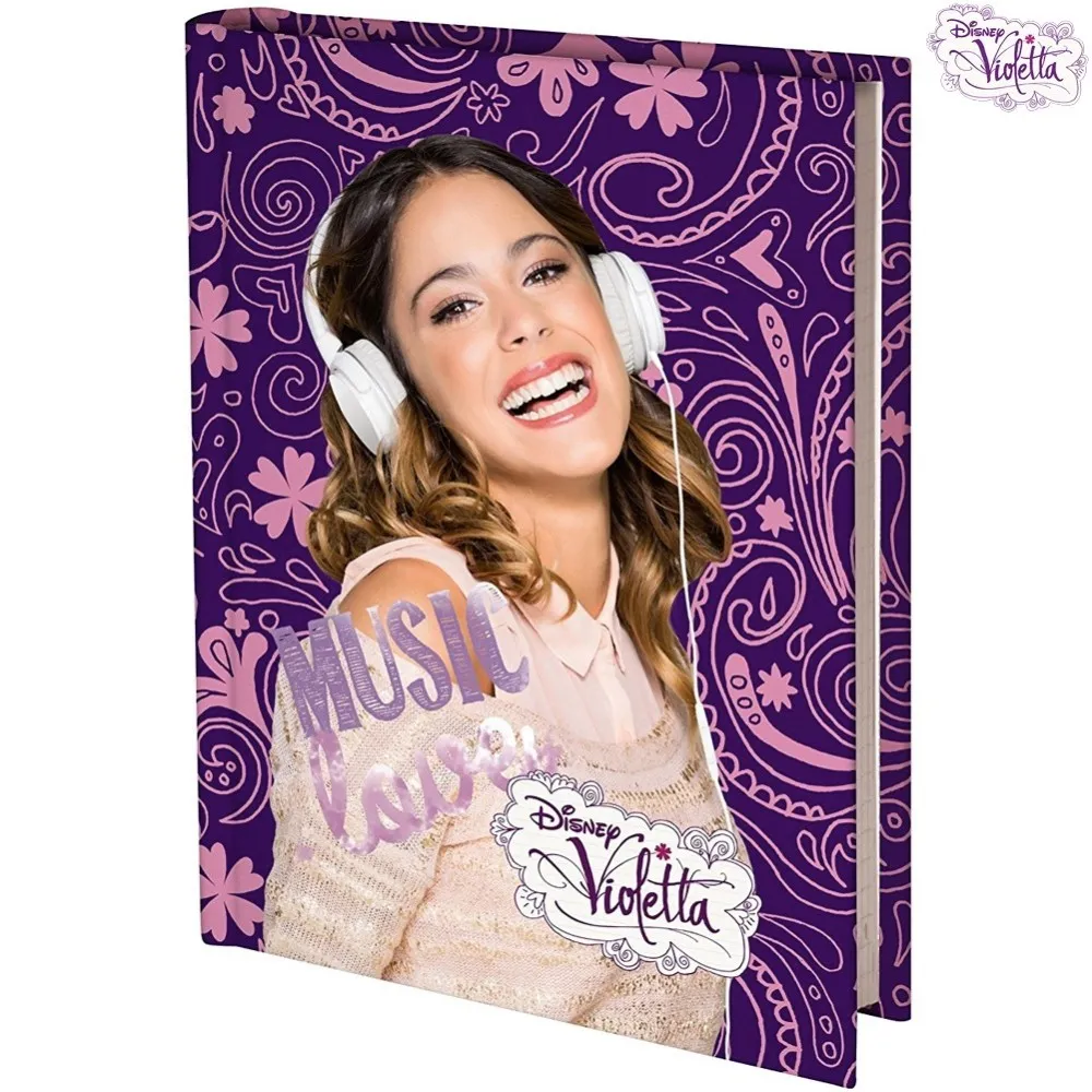 DIARIO VIOLETTA 12 MESI 20 x 14,5 CM CON CONTENUTI ESCLUSIVI BAMBINE SCUOLA