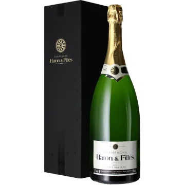 CHAMPAGNE HATON et FILLES - CARTE BLANCHE - MAGNUM - ASTUCCIATO