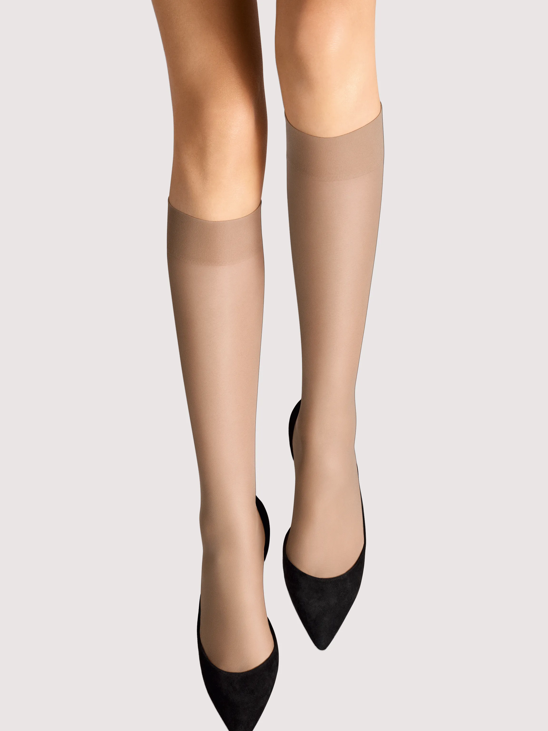 Wolford - 15 Knee-Highs, Donna, cosmetic, Taglia: M